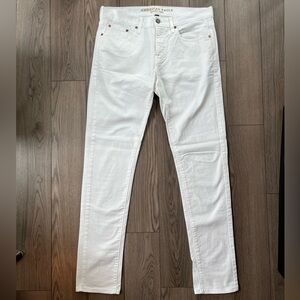 American Eagle White Jeans Skinny 32x34